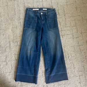 anthropologie wide leg jeans